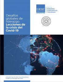 Centro de Gobierno Corporativo y Sociedad (2021). Desafíos globales de liderazgo: Lecciones de la crisis del Covid-19